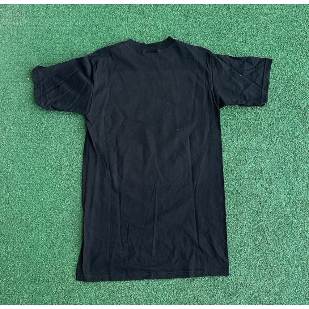 Vtg Airways Chevrolet Mens S Black Tee Get Your Kicks In A Trick Fifty Six - Picture 9 of 9